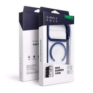 ROAR case MAG BUMPER compatible with MagSafe for IPHONE 17 Air navy blue