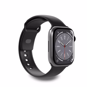 Puro Icon silikoninis dirželis Apple Watch 42/44/45/49 mm - juodas (2 vnt.)