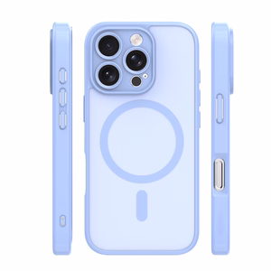 Mag Matt dėklas iPhone 16 Pro 6,3" šviesiai mėlynas