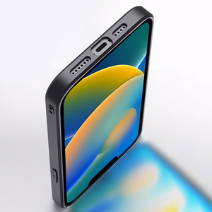 Dux Ducis Fino nailoninis dėklas telefonui iPhone 14 Plus juodas