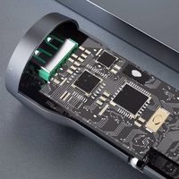 Automobilinis Įkroviklis Dudao "R4+" Pilkas 18W (3xQC3.0)