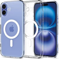 Spigen Ultra Hybrid MagSafe dėklas, skirtas iPhone 16 – balta