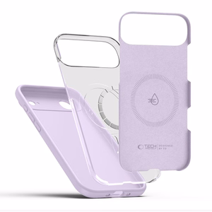 Tech-Protect Silikoninis Magnetinis dėklas telefonui iPhone 17 Air - Violetinė