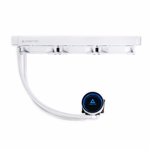 Chieftec CLC-360-RGB-W kompiuterio aušinimo sistema viskas viename skysčio aušintuvas 12 cm baltas