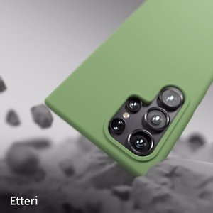 Etteri silikoninis dėklas telefonui Samsung Galaxy S24 Ultra - šviesiai žalias