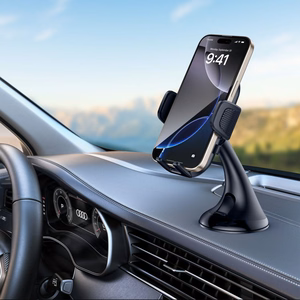Tech-Protect V8 automobilinis laikiklis prietaisų skydeliui ir oro angai - juodas