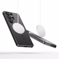 Tech-Protect MagFlex dėklas telefonui Samsung Galaxy S25 Ultra - skaidrus juodas