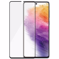 PanzerGlass E2E Regular apsauginis stiklas Samsung Galaxy A73 - su juodu rėmeliu