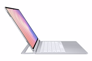 EF-DX935US Pro klaviatūra Samsung Galaxy Tab S11 Ultra, sidabrinė