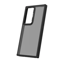 Crystal Black dėklas telefonui Samsung Galaxy S24 Ultra juodas