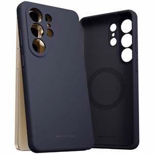 Dėklas Mercury Pure Magsafe Silicon Case Samsung S948 S26 Ultra tamsiai mėlynas