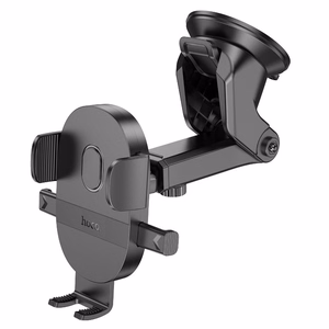 Automobilinis telefono laikiklis Hoco H19 (dashboard/windshield) juodas