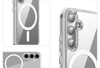 Clear Guard Magnetinis dėklas telefonui IPHONE 12 6,1" skaidrus