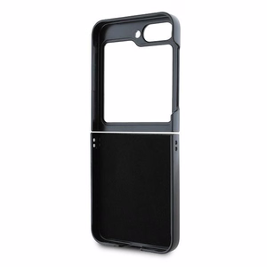 DKNY Dėklas telefonui Samsung Galaxy Z Flip6 su apatine juosta - rudas