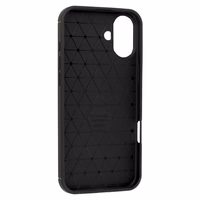 Tel Protect Carbon Elite dėklas telefonui Iphone 16 Plus juodas