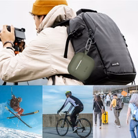 Tech-Protect silikoninis dėklas su kabliuku AirPods 4 - pilkas