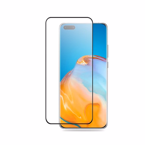 Crong 3D Armour Glass 9H visą ekraną dengiantis grūdintas apsauginis stiklas, skirtas Huawei P40 Pro, su montavimo rėmeliu