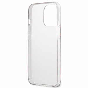 Guess GUHCP13LHSLEOR iPhone 13 Pro / 13 6.1" raudonas/raudonas kietas dėklas Leopardas