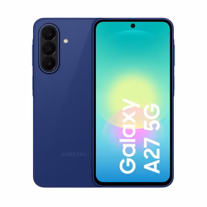 Samsung Galaxy A27 5G – Dual SIM 5G išmanusis telefonas su Android 16, 6 GB/128 GB, 5000 mAh, mėlynas