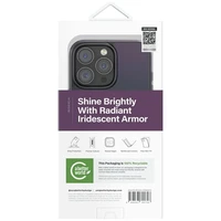 Uniq Iridescia Magclick įkrovimo dėklas iPhone 16 Pro Max – juodas