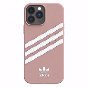 Adidas OR Formuotas dėklas PU iPhone 13 Pro Max - rožinė