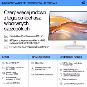 HP 27 colių Series 5 FHD monitorius - 527sf