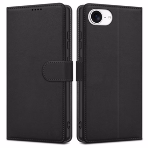 Dėklas Fancy Wallet Xiaomi Redmi 15 4G/Redmi 15 5G juodas