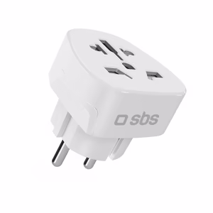 Adapteris iš Schuko/DE sieninio kištuko į universalų kištuką