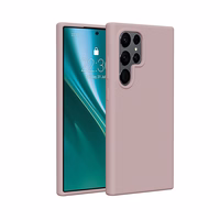 Etteri Silikoninis dėklas for Samsung Galaxy S25 Ultra šviesiai rožinis