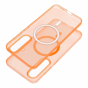 Dėklas Samsung A27 Go Orange suderinamas su MagSafe kosminis oranžinis