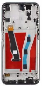 Ekranas Huawei P Smart Z/Honor 9X su lietimui jautriu stikliuku ir rėmeliu Black ORG