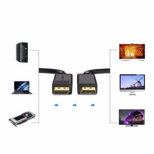 Ugreen DP102 10212 DisplayPort 1.2 4K / DisplayPort 1.2 4K laidas 3m - juodas
