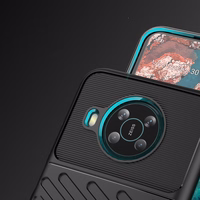 Thunder dėklas telefonui lankstus šarvuotas dėklas Nokia X100 juoda