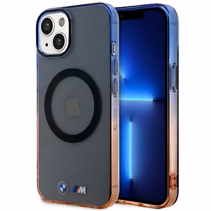 Чехол BMW BMHMP14SHTGE iPhone 14 6.1" серый/серый hardcase Gradient Bumper MagSafe