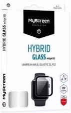 Hibridinis stiklas MyScreen DIAMOND HybridGLASS edge3D EA juodas SmartWatch Apple Watch 6/SE 44mm