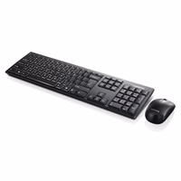 Lenovo GX30L66303 klaviatūra Pelė įskaityta Universalus QWERTY Anglų (JAV) Juoda