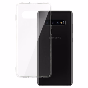 2 mm skaidrus dėklas telefonui SAMSUNG GALAXY S10 PLUS