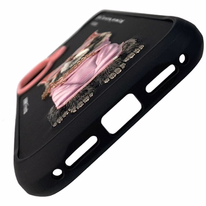 Nimmy Glasses Cool Cat dėklas telefonui iPhone 17 - juodas