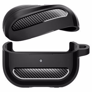 Spigen Rugged Armor dėklas Samsung Galaxy Buds 3 / 3 Pro - juodas