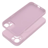 SILICONE MAG COVER dėklas telefonui suderinamas su MagSafe iPhone 14 rožinis