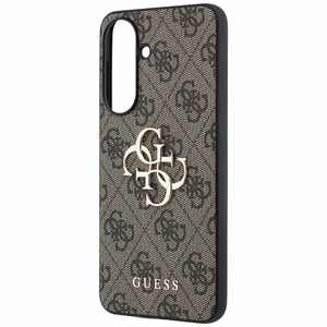 Guess dėklas Samsung Galaxy A37 (4G Big Metal Logo) rudas