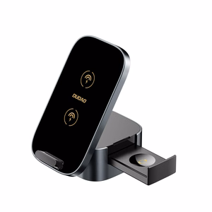 Dudao A11Pro+ 15W 3in1 indukcinis įkroviklis telefonui / išmaniajam laikrodžiui / ausinėms - juodas