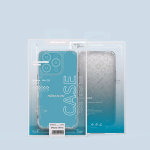 Dėklas Nillkin Nature TPU PRO skirtas iPhone 14 Pro skaidrus