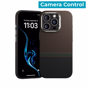 Benks Magnetinis Armor Pro Prestige Kevlar 600D dėklas (Y065) Iphone 16 Pro (Kameros valdymo mygtukas)