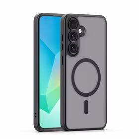 Mag Matt dėklas Samsung Galaxy S24 / S25 juodas