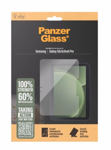 PanzerGlass® Screen Protector Samsung Galaxy Tab Active5 Pro | Ultra-Wide Fit