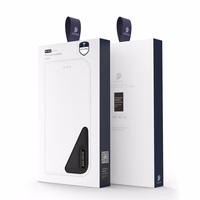 Dux Ducis Hivo odinis atverčiamas dėklas tikros odos piniginė kortelėms ir dokumentams iPhone 14 Pro Max ruda