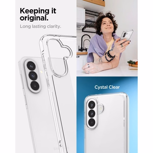 Spigen Ultra Hybrid dėklas Galaxy A37 5G skaidrus