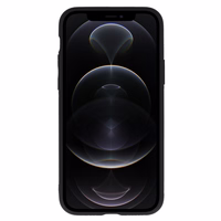 TEL PROTECT Leather Carbon dėklas telefonui Iphone 11 juodas