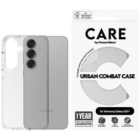 CARE by PanzerGlass Flagship Urban Combat dėklas Samsung Galaxy S25+ - skaidrus